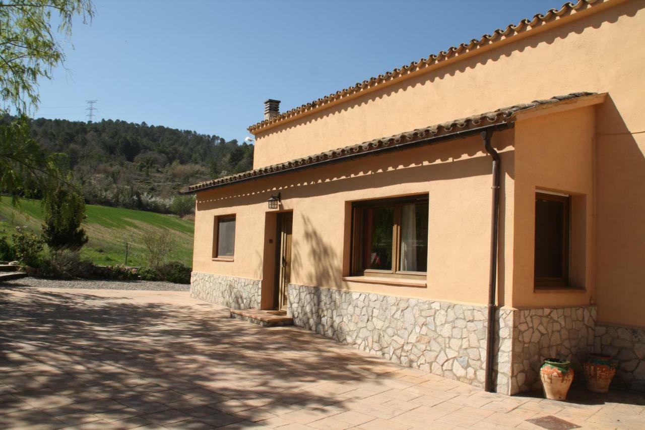 Hostal Cal Riba La Llacuna Exterior foto
