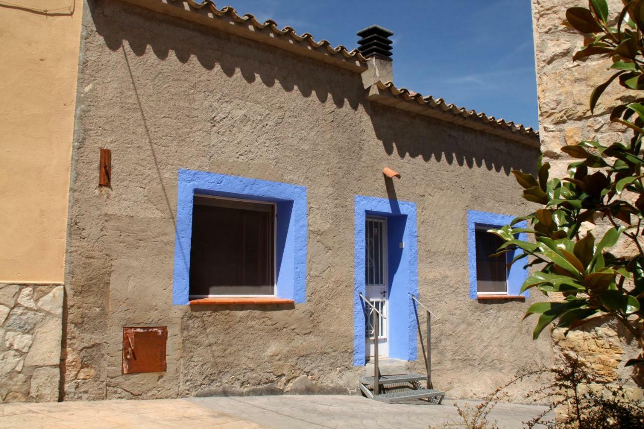 Hostal Cal Riba La Llacuna Exterior foto